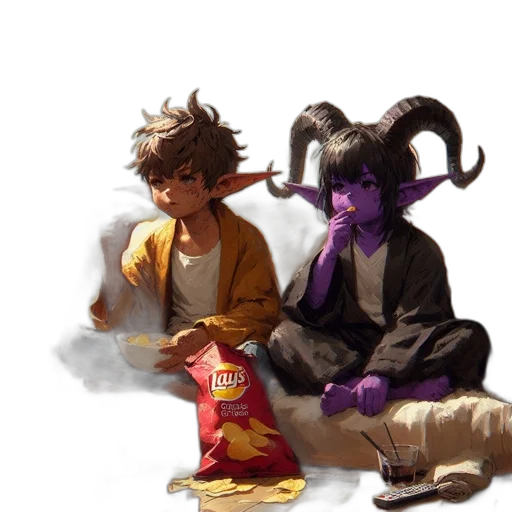 food, dragon, concept art, anime transparent PNG cut-out