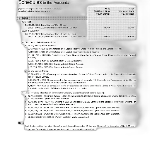document, titled, schedules, accounts transparent PNG cut-out
