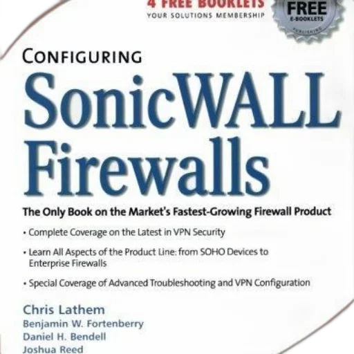 configuring, sonicwall, firewalls, book transparent PNG cut-out