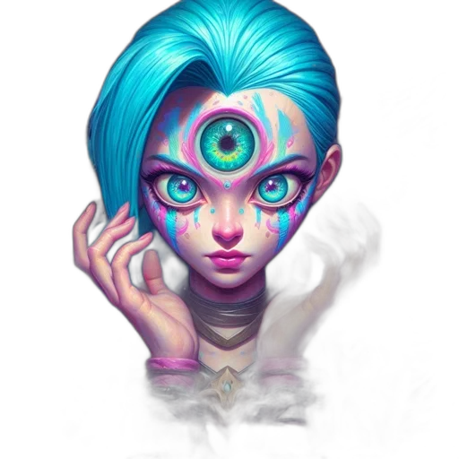 face, mask, jewelry, staff transparent PNG cut-out