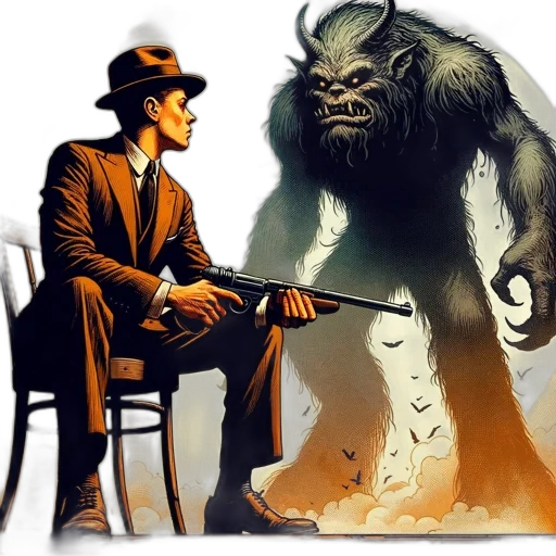 creature, comic book art, concept art, fantasy art transparent PNG cut-out