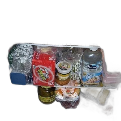 food, bottle, refrigerator, door transparent PNG cut-out