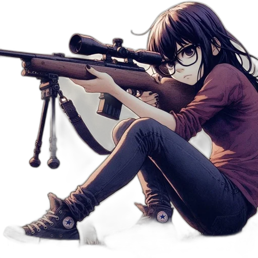 weapon, animal, staff, anime transparent PNG cut-out