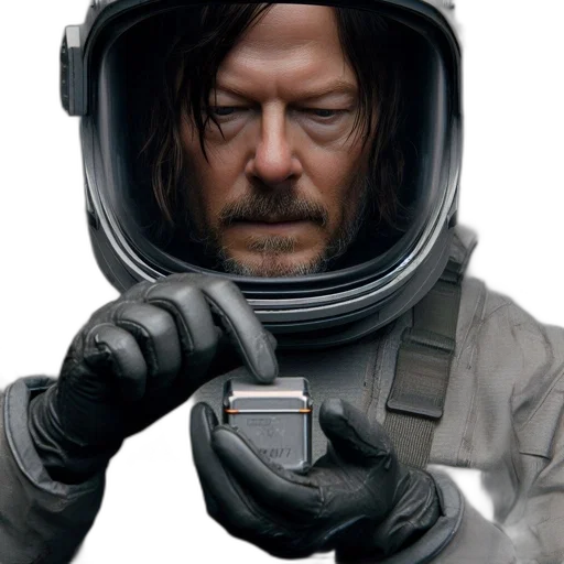 jacket, robot, concept art, outer space transparent PNG cut-out