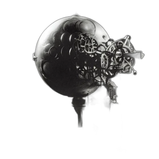 robot, weapon, mask, crown transparent PNG cut-out