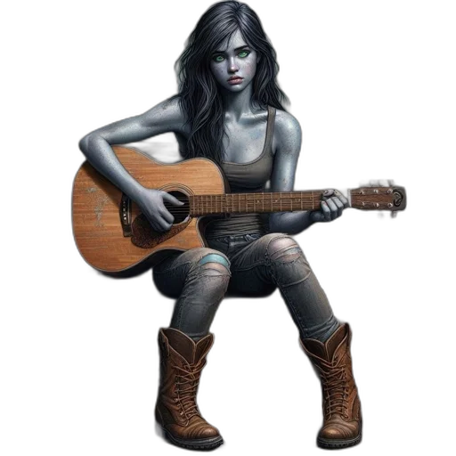 fantasy art, concept art, comic book art, photorealistic transparent PNG cut-out