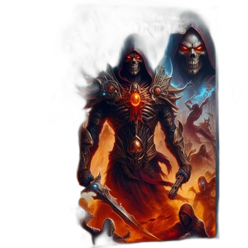 mask, creature, concept art, fantasy art transparent PNG cut-out