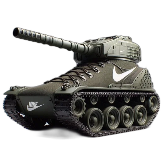 weapon, shoes, car, 3d render transparent PNG cut-out