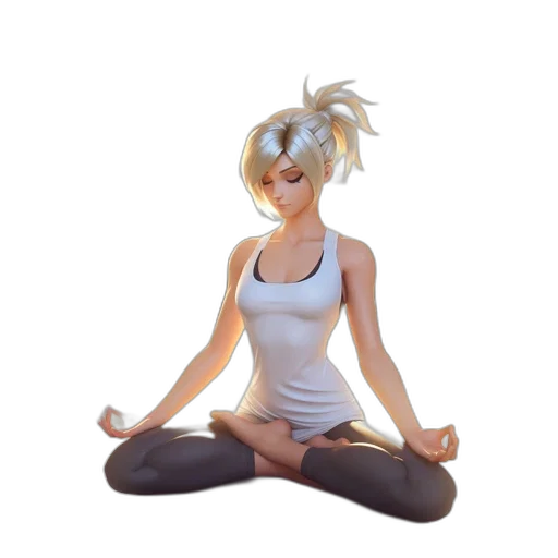 staff, concept art, 3d render, pixel art transparent PNG cut-out