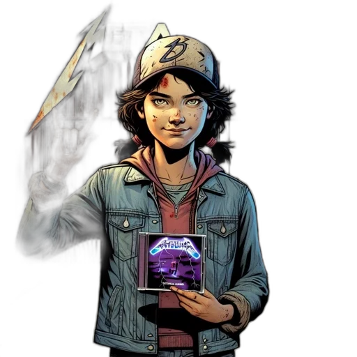 jacket, comic book art, concept art, cartoon transparent PNG cut-out