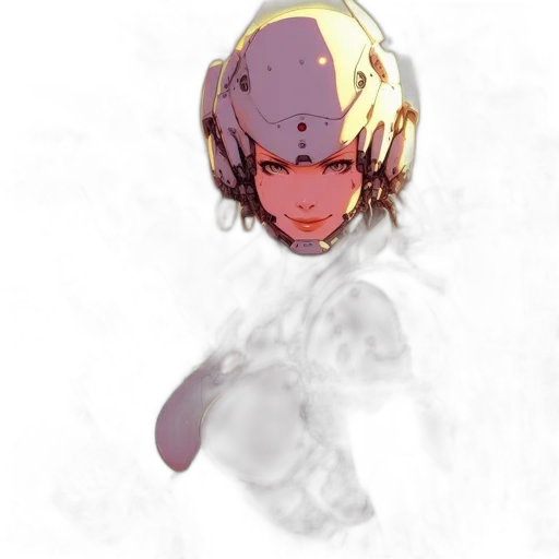robot, mask, face, weapon transparent PNG cut-out
