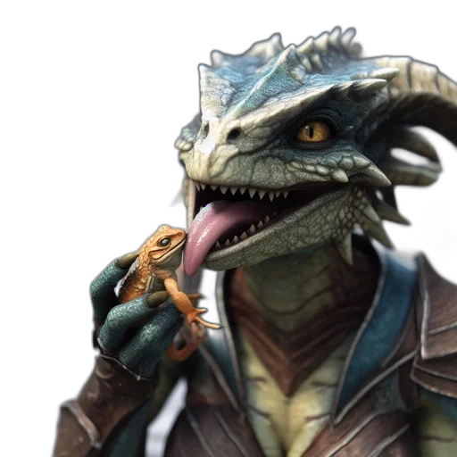 dragon, creature, staff, concept art transparent PNG cut-out