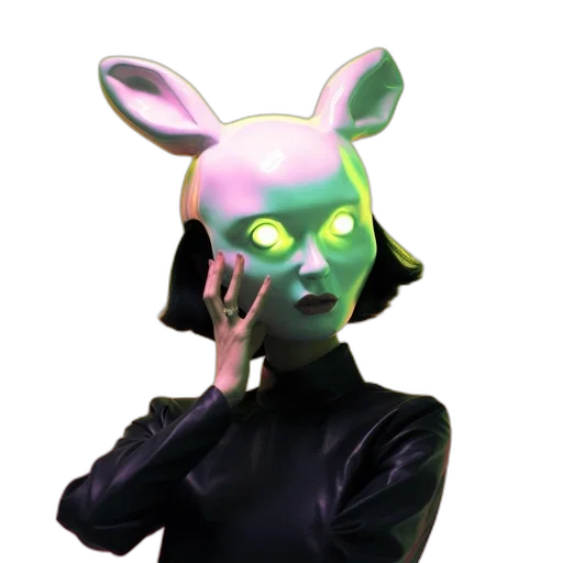 mask, creature, face, animal transparent PNG cut-out