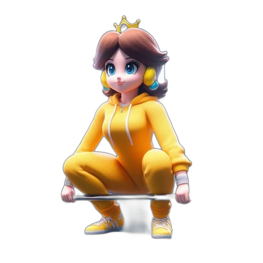 crown, dress, staff, robot transparent PNG cut-out