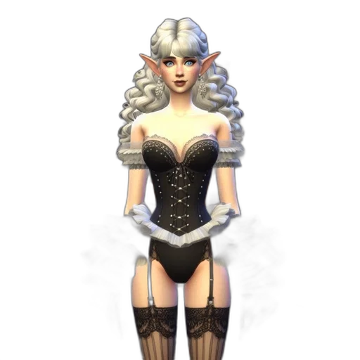 staff, dress, fantasy art, concept art transparent PNG cut-out