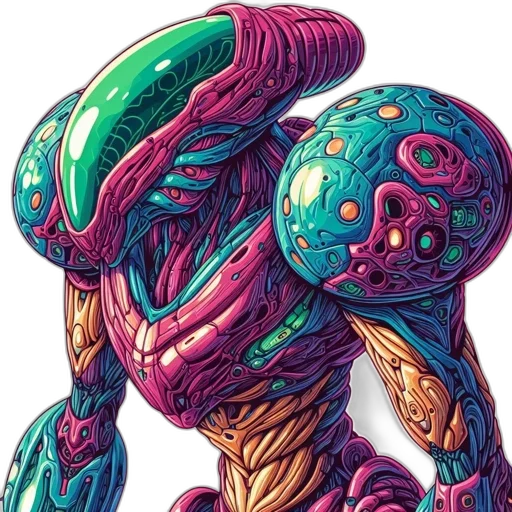 robot, creature, animal, concept art transparent PNG cut-out