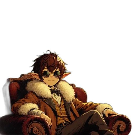 furniture, jacket, staff, animal transparent PNG cut-out