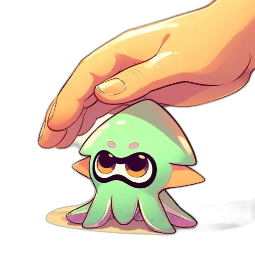 creature, staff, weapon, hat transparent PNG cut-out