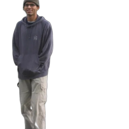 jacket, staff, hat, creature transparent PNG cut-out