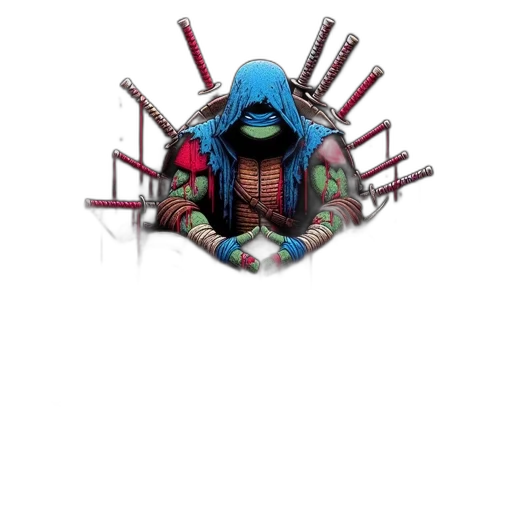 mask, jacket, robot, creature transparent PNG cut-out