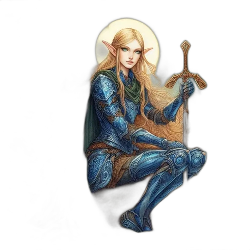 sword, staff, jewelry, dragon transparent PNG cut-out