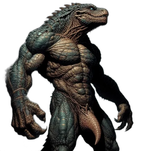 creature, dragon, animal, staff transparent PNG cut-out