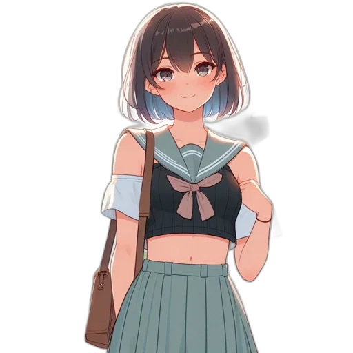 dress, staff, jacket, face transparent PNG cut-out