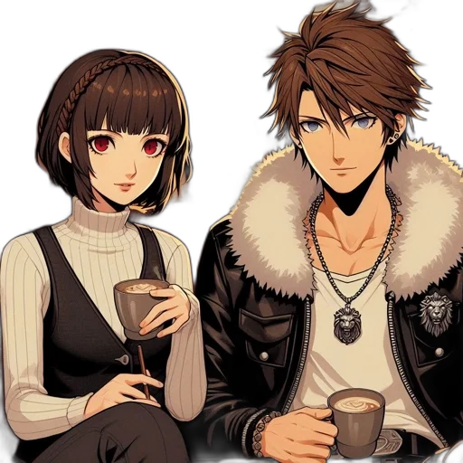 pixel art, anime, concept art, fantasy art transparent PNG cut-out