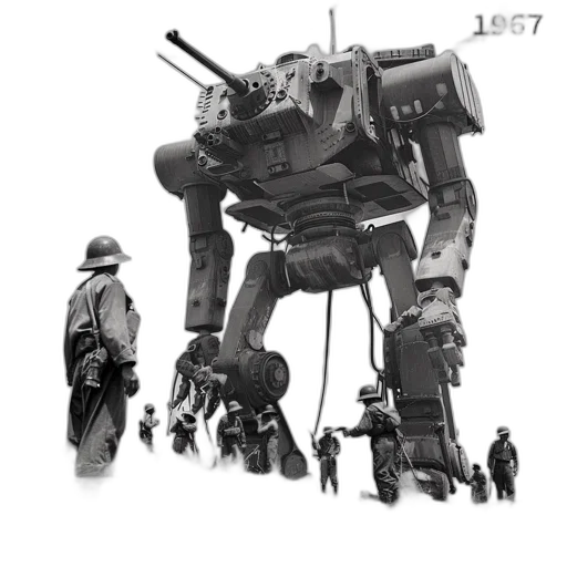 robot, weapon, creature, animal transparent PNG cut-out
