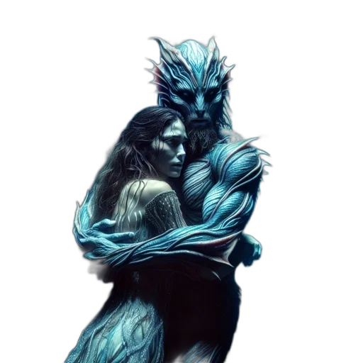 creature, mask, animal, concept art transparent PNG cut-out