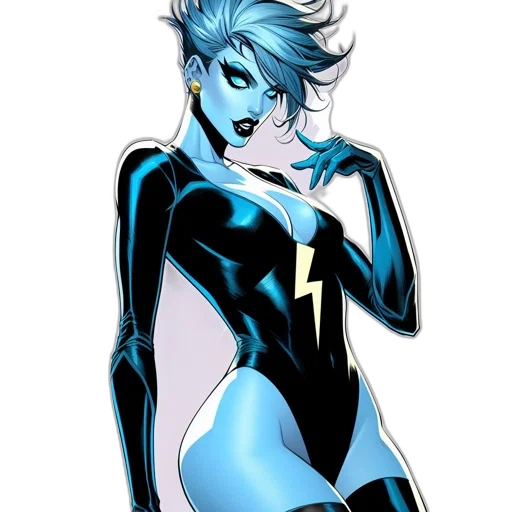 comic book art, concept art, cartoon, fantasy art transparent PNG cut-out