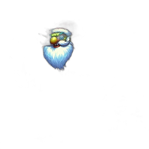 creature, staff, face, mask transparent PNG cut-out
