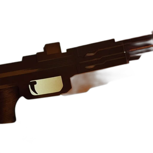weapon, staff, 3d render, photorealistic transparent PNG cut-out