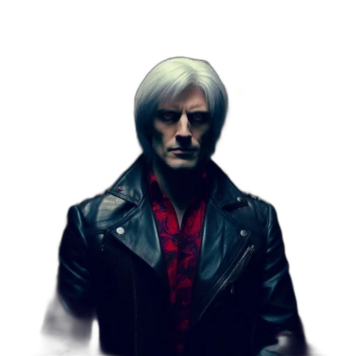 jacket, face, robot, hair transparent PNG cut-out