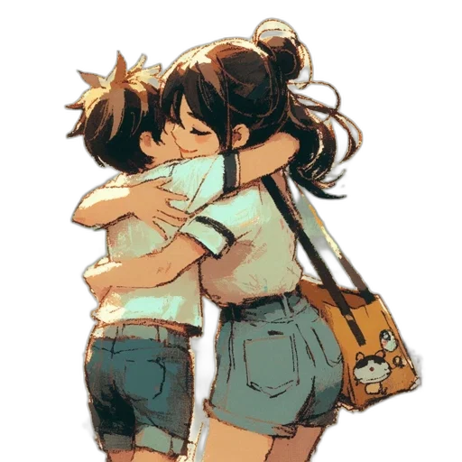watercolor, anime, concept art, pixel art transparent PNG cut-out