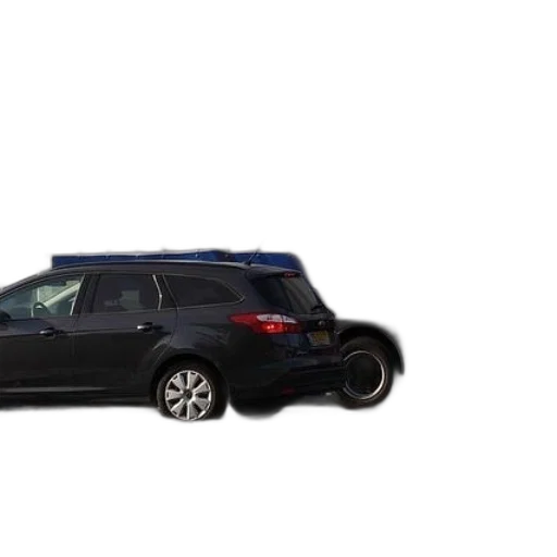 car, 3d render, black, driving transparent PNG cut-out