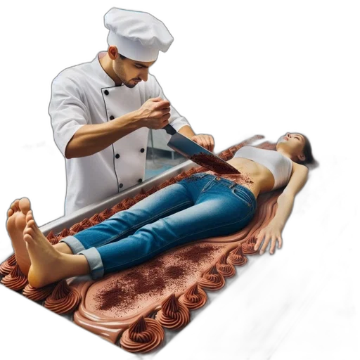 food, staff, concept art, 3d render transparent PNG cut-out