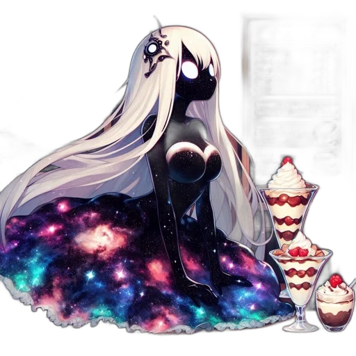 dress, creature, mask, crown transparent PNG cut-out