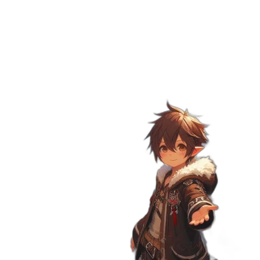 jacket, weapon, sword, staff transparent PNG cut-out