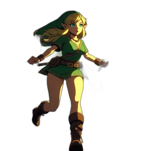 dress, staff, weapon, sword transparent PNG cut-out