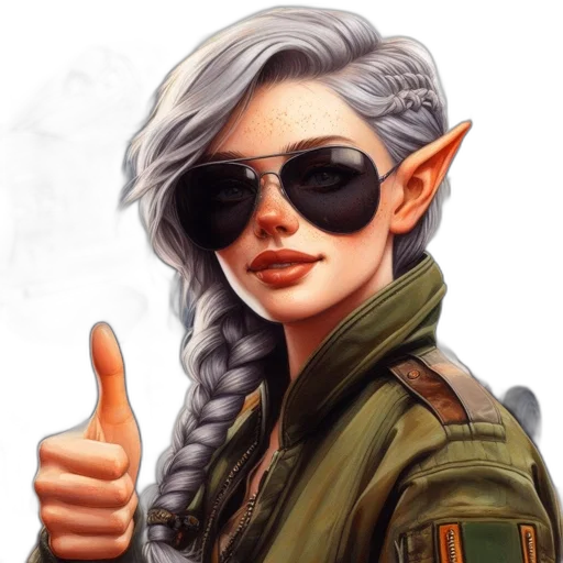 jacket, staff, face, dragon transparent PNG cut-out