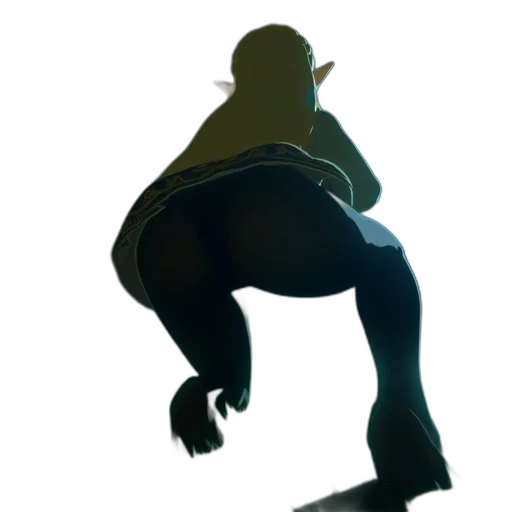 jacket, creature, staff, robot transparent PNG cut-out