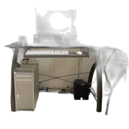 furniture, robot, staff, 3d render transparent PNG cut-out