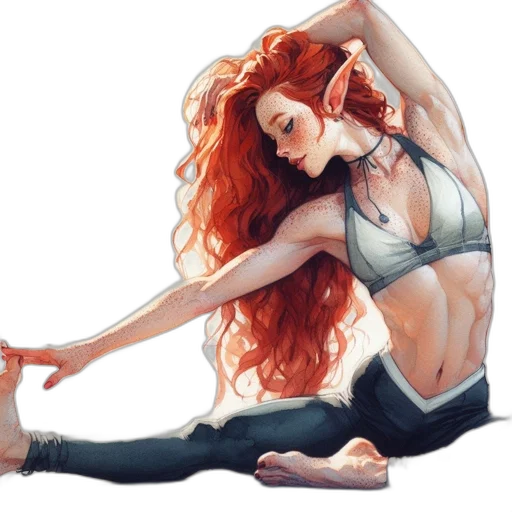fantasy art, concept art, watercolor, photorealistic transparent PNG cut-out