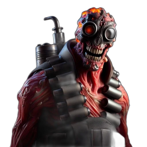 mask, robot, face, creature transparent PNG cut-out