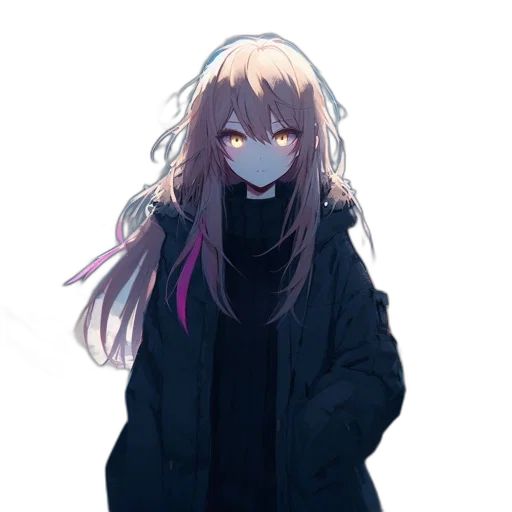 jacket, mask, face, creature transparent PNG cut-out