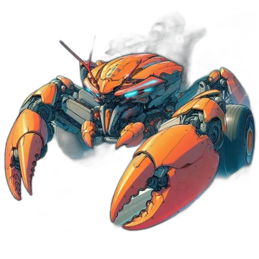 robot, weapon, dragon, creature transparent PNG cut-out