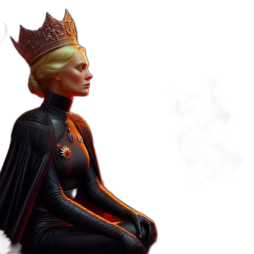crown, concept art, 3d render, fantasy art transparent PNG cut-out