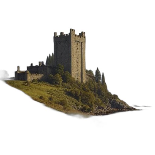 crown, building, dragon, concept art transparent PNG cut-out