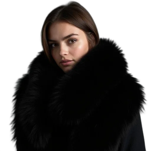 jacket, dark, large, black transparent PNG cut-out